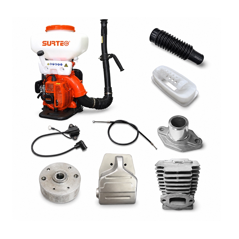 Designed for distributors, ag equipment dealers, and service centers, the SURTEC 3WF-3 full-system kit delivers OEM-grade replacement parts for 2-stroke petrol mist duster/blower sprayers. Covering engine, fuel delivery, dusting/misting, and starter assemblies, it ensures hassle-free fitment, steady field performance, and extended service life—ideal for large-scale farming, orchard spraying, and vegetation management.
