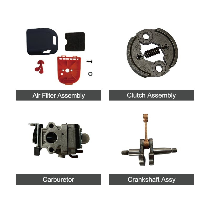 Built for distributors, landscaping fleets, and service centers, the SURTEC NTB520B kit offers OEM-grade durability for 52cc heavy-duty petrol brush cutter overhauls. Featuring a lightweight aluminum-alloy engine block, vibration-damping shaft, and ergonomic U-handlebar, it ensures reliable performance in tough garden and field conditions, less operator fatigue, and lower warranty claims—a solid B2B inventory choice.