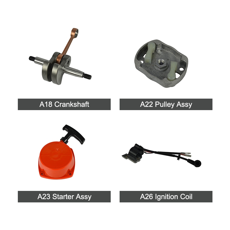 SURTEC NTB143 series professional replacement parts are perfectly compatible with 2-stroke 41.5cc 1.47kw G45 engine grass cutters. Adopting CNC precision processing and industrial reinforced nylon materials, these durable parts feature precise fitment, easy start and long service life. With stable batch quality and fast delivery, they are ideal bulk wholesale accessories for global hardware distributors.