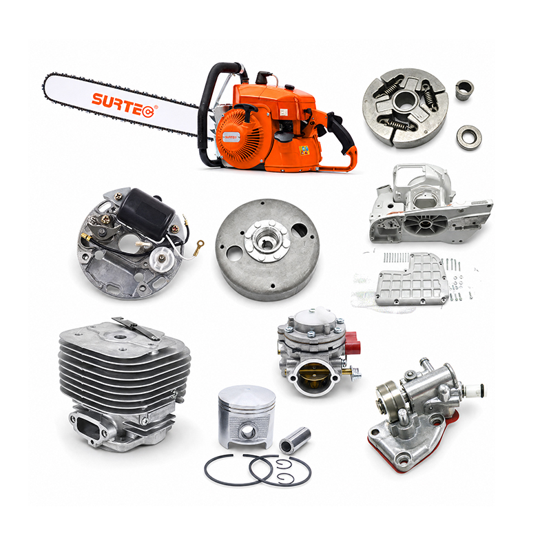 SURTEC NT10500 (MS070) industrial-grade spare parts are perfectly compatible with 2-stroke 105.7CC CE & EURO V certified MS070 professional gasoline chainsaws. Made of premium raw materials with advanced manufacturing technology, these heavy-duty components deliver high structural strength, stable engine operation and ultra-long service life. Offering OEM-level reliability and high profit margins, they are ideal inventory for global B2B wholesalers and importers.