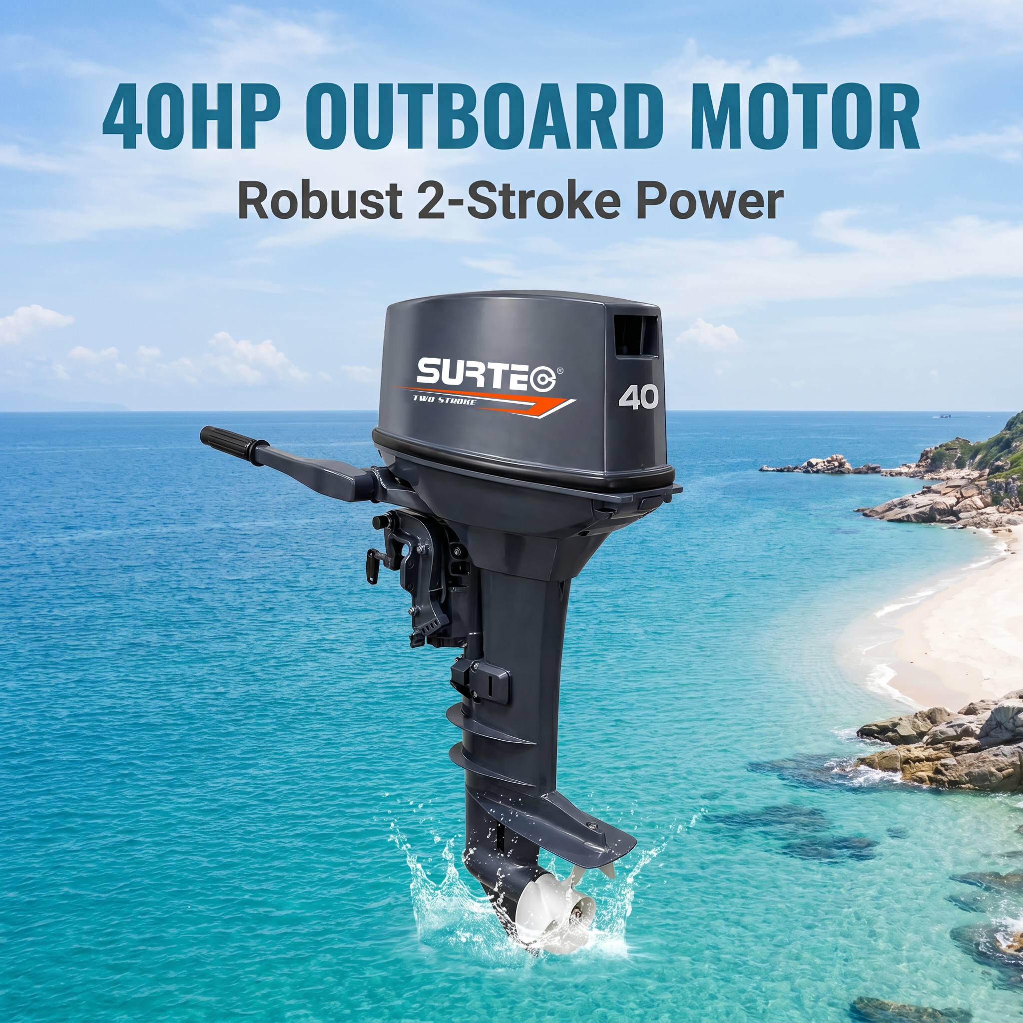 SURTEC Outboard Motor T40J