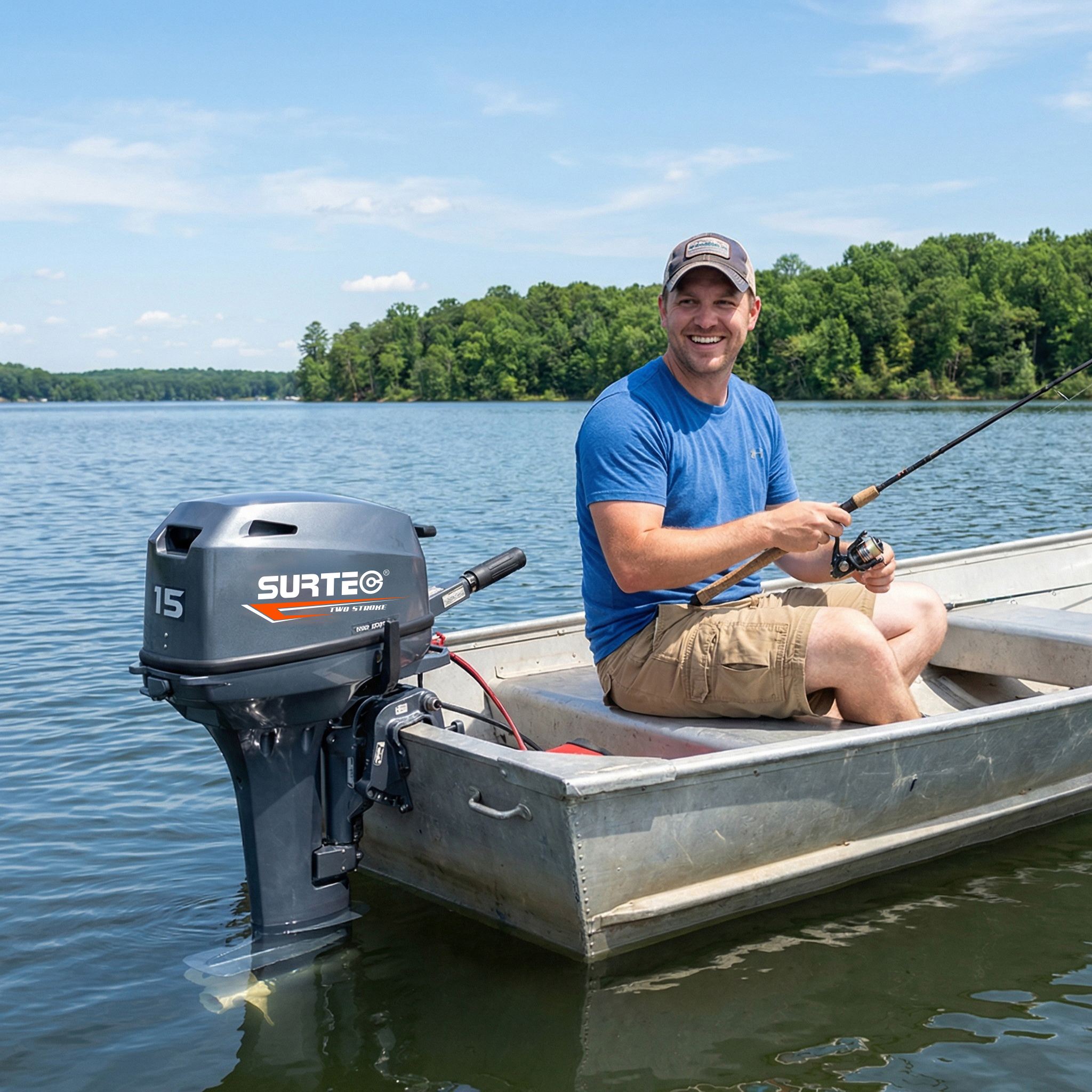 surtec outboard motor t15 6b4-3