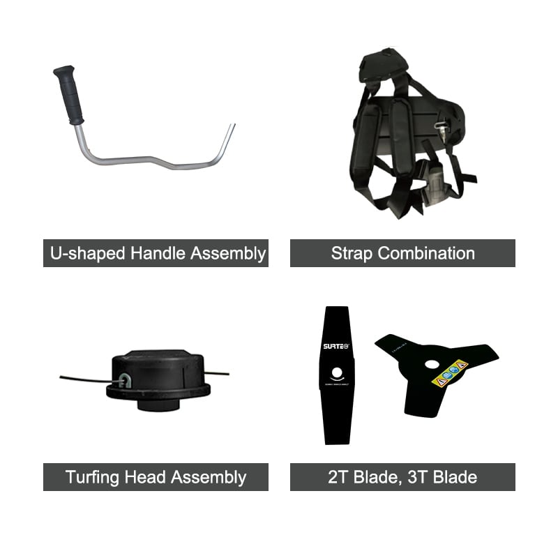Built for distributors, landscaping fleets, and service centers, the SURTEC NTB520B kit offers OEM-grade durability for 52cc heavy-duty petrol brush cutter overhauls. Featuring a lightweight aluminum-alloy engine block, vibration-damping shaft, and ergonomic U-handlebar, it ensures reliable performance in tough garden and field conditions, less operator fatigue, and lower warranty claims—a solid B2B inventory choice.