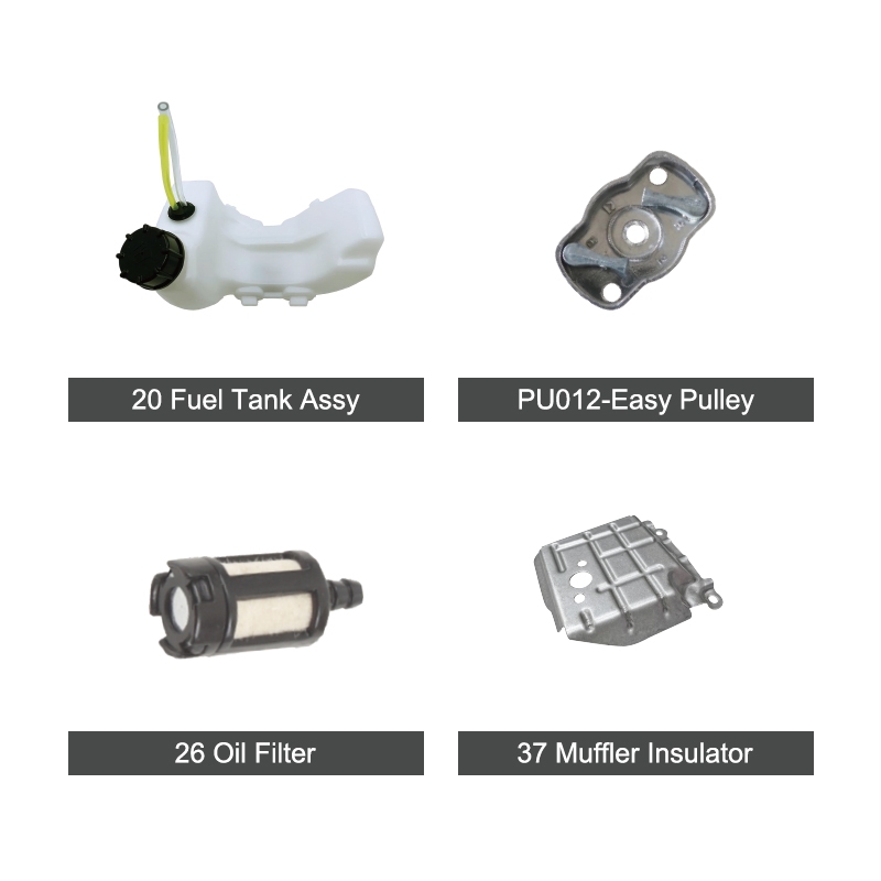 Designed for distributors, service centers, and landscaping fleets, the SURTEC NTS140CG (GX35) kit offers a complete maintenance solution for low-noise 4-stroke brush cutters. Built under strict quality control, it ensures stable performance, easy servicing, and long-term durability for grass cutting, roadside work, and farmland care—reducing fleet downtime and lowering repair costs.
