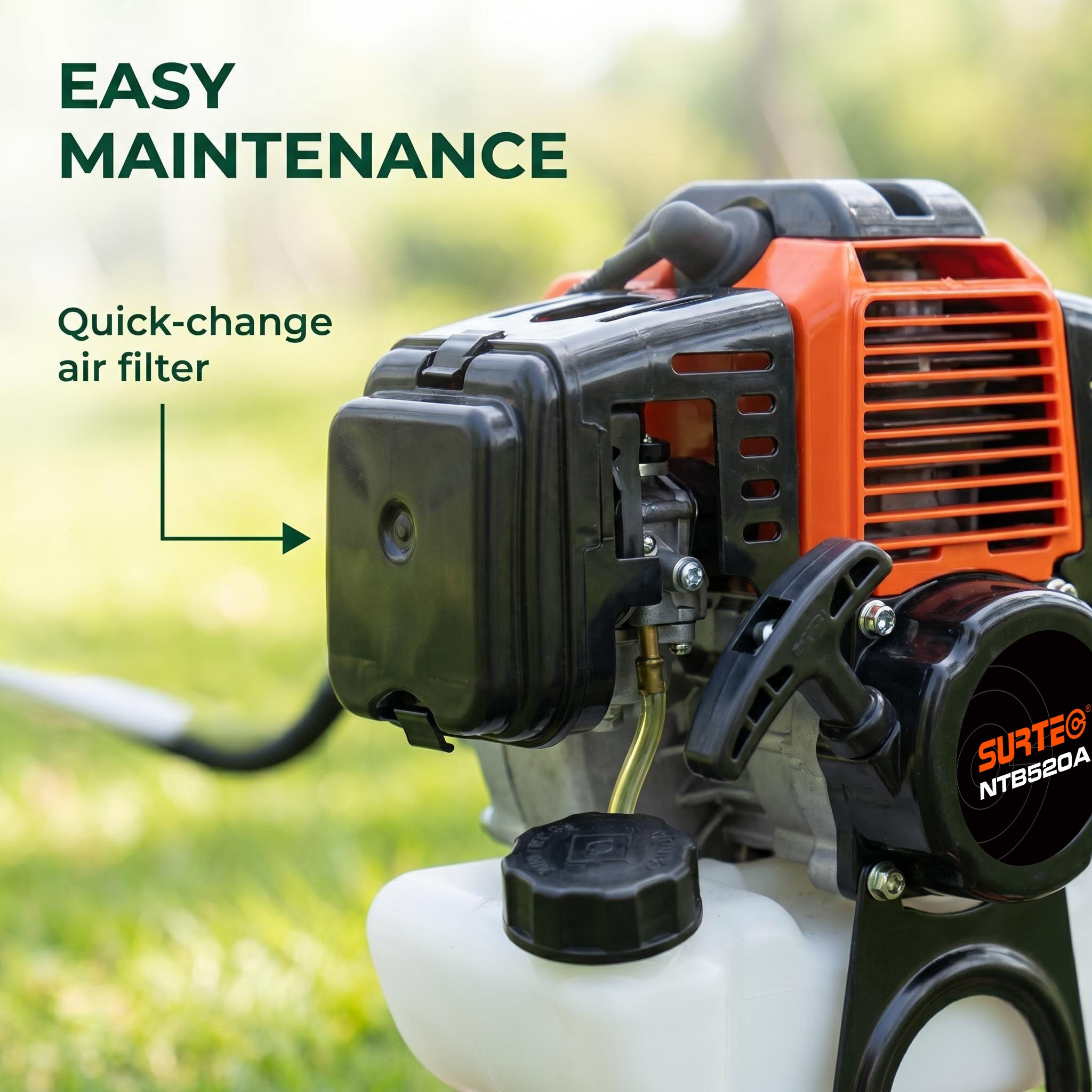 surtec gasoline brush cutter ntb520a-2