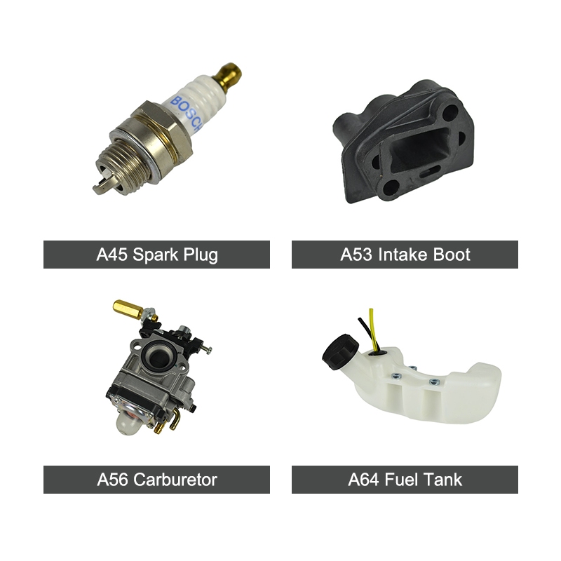 SURTEC NTB143 series professional replacement parts are perfectly compatible with 2-stroke 41.5cc 1.47kw G45 engine grass cutters. Adopting CNC precision processing and industrial reinforced nylon materials, these durable parts feature precise fitment, easy start and long service life. With stable batch quality and fast delivery, they are ideal bulk wholesale accessories for global hardware distributors.
