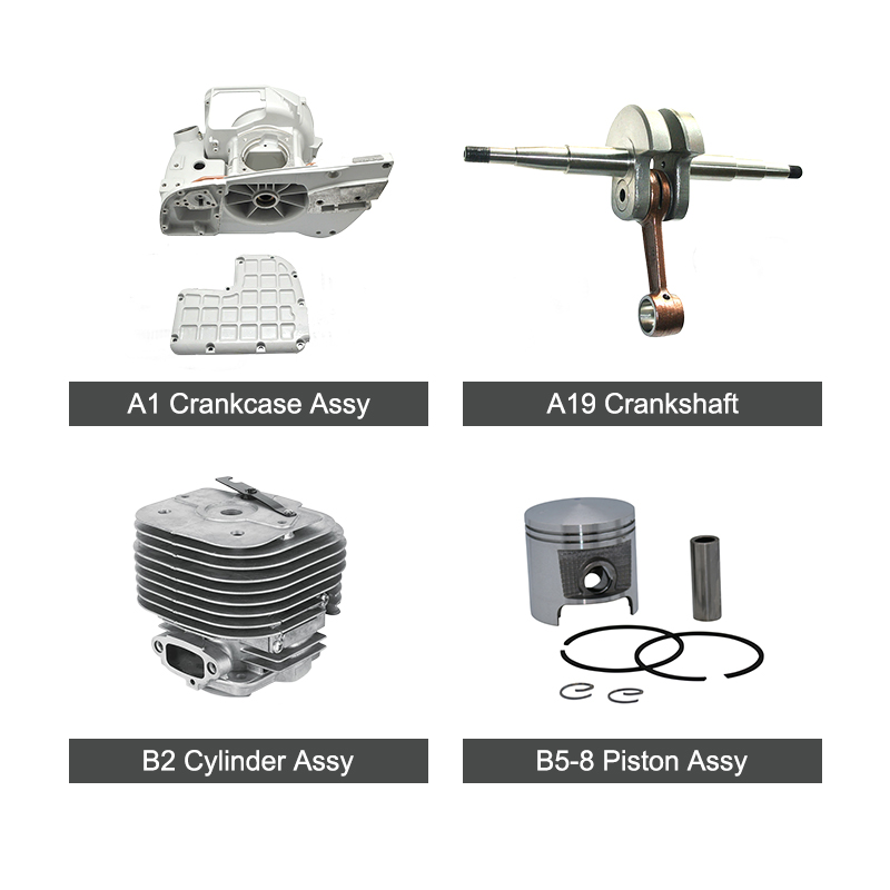 SURTEC NT10500 (MS070) industrial-grade spare parts are perfectly compatible with 2-stroke 105.7CC CE & EURO V certified MS070 professional gasoline chainsaws. Made of premium raw materials with advanced manufacturing technology, these heavy-duty components deliver high structural strength, stable engine operation and ultra-long service life. Offering OEM-level reliability and high profit margins, they are ideal inventory for global B2B wholesalers and importers.