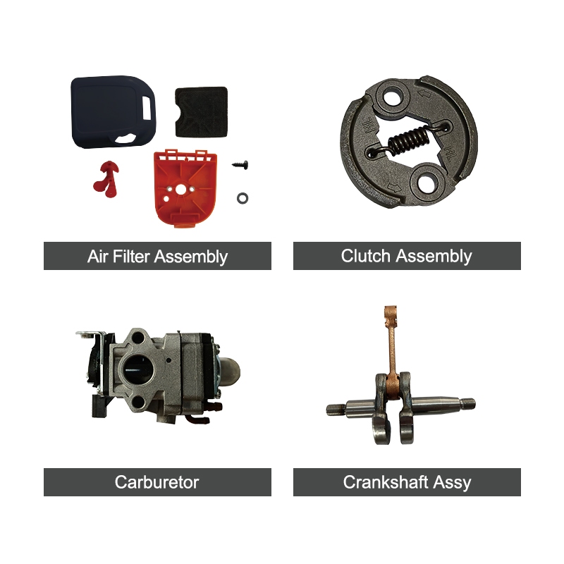 SURTEC NTB330A OEM-grade spare parts are specially designed for NTB330A brush cutters and string trimmers. Featuring lightweight aluminum alloy powertrain, reinforced nylon structure and vibration reduction design, these parts deliver stable performance and low failure rate during long-term commercial use. With consistent batch quality and sufficient stock, they are perfect wholesale supplies for aftermarket distributors and equipment maintenance.