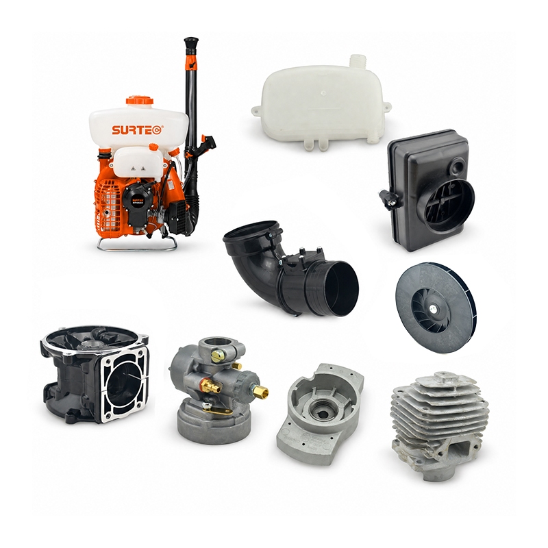 Designed for distributors, ag dealers, and service centers, the SURTEC NTS423 full-system kit delivers premium OEM-grade parts for 12L gasoline knapsack sprayers (fit SOLO423). Covering engine, fuel, dusting/misting, and starter assemblies, it ensures seamless fitment, consistent spraying performance, and extended uptime—ideal for orchards, large-scale farming, and vegetation management.