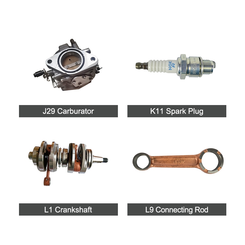 Built for marine dealers, service centers, and fleet operators, the SURTEC T40 parts kit delivers precision-fit OEM-grade components for 40HP portable outboard motors. Featuring high-grade marine aluminum alloy with 5-layer paint protection, CDI ignition, strong crankshaft, durable piston, and robust gears/gear case, it ensures reliable performance, saltwater durability, and low-cost maintenance—ideal for kayaks, canoes, inflatables, and fishing boats.