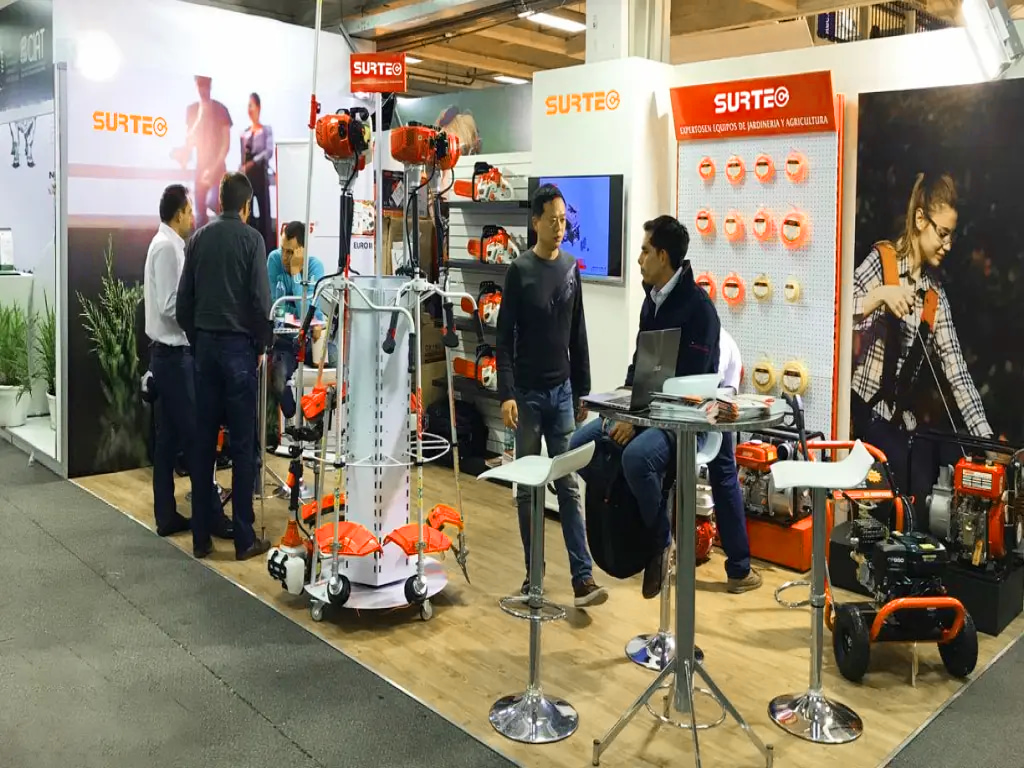 SURTEC exhibition booth