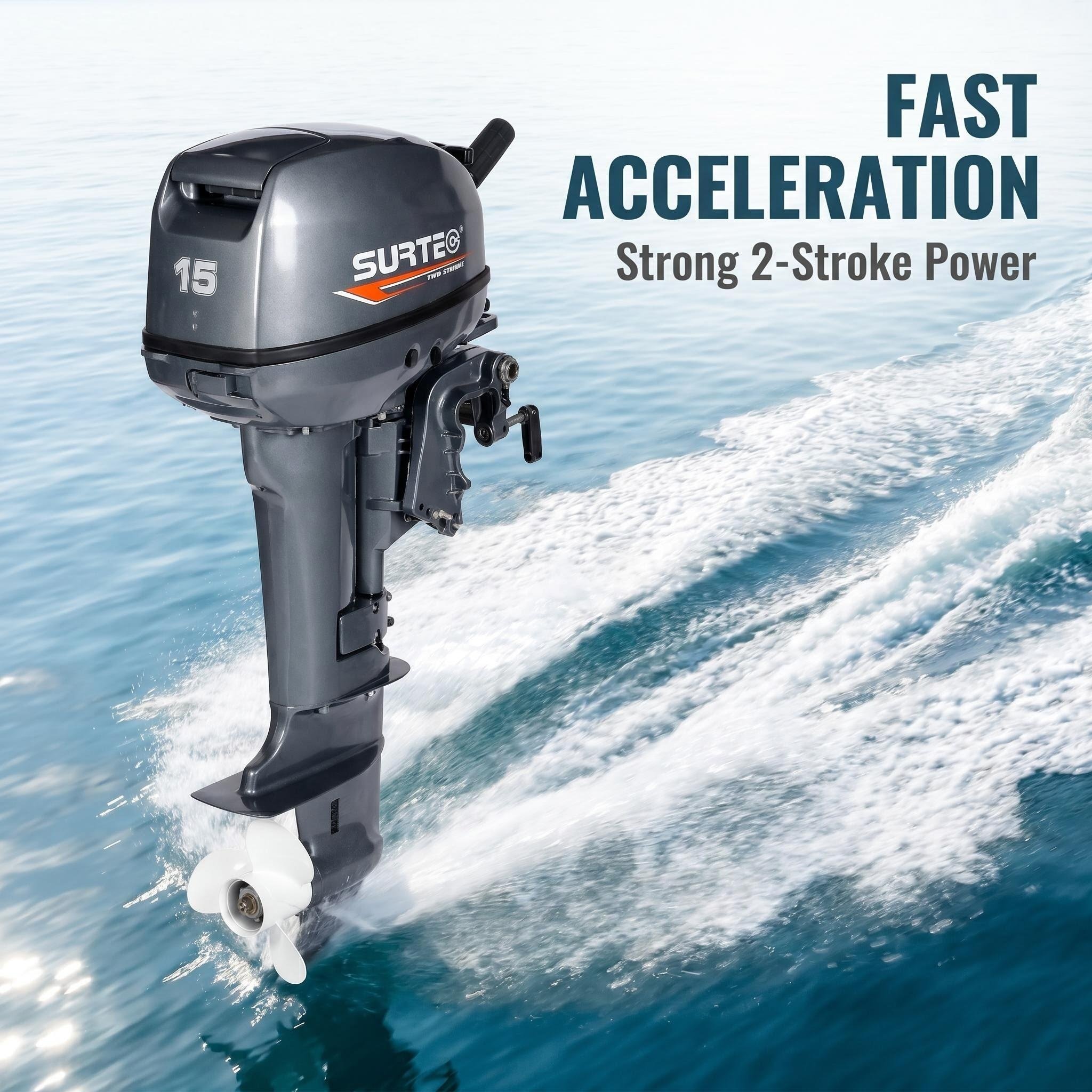 surtec outboard motor t15 63v-1