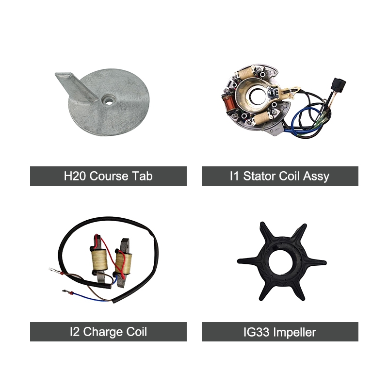 Designed for marine dealers, service centers, and commercial fleets, the SURTEC T40 parts kit delivers OEM-grade precision-fit components for 40HP portable outboard motors. Featuring a strong crankshaft, durable piston assembly, robust gears and gear case, proven cylinder design, and advanced CDI ignition—all built with strict quality control—it ensures reliable power, fuel efficiency, and extended service life with low maintenance costs. A superior choice over generic aftermarket alternatives.