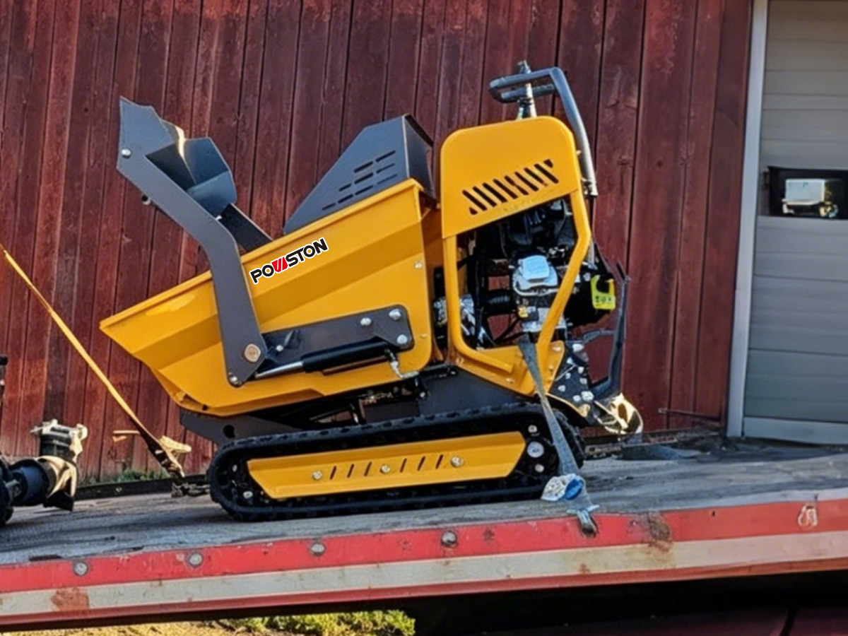 Mini Tracked Dumper: Compact Power for Agile Construction and Agriculture