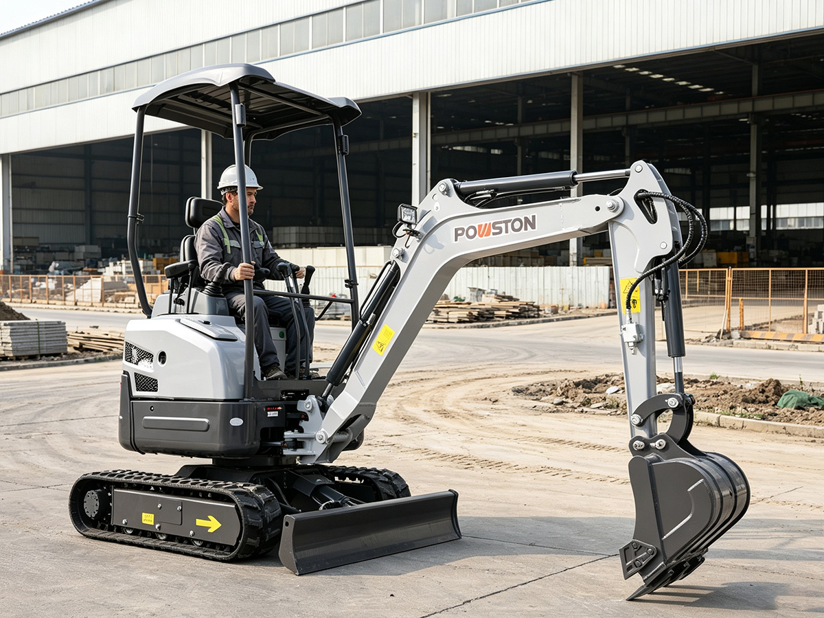 High-Quality Mini Excavator from China | Shandong Powston Machinery