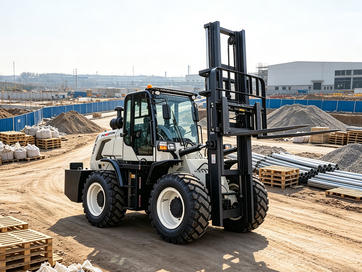 Rough Terrain Off-Road Forklift – Heavy-Duty Performance for Challenging Sites