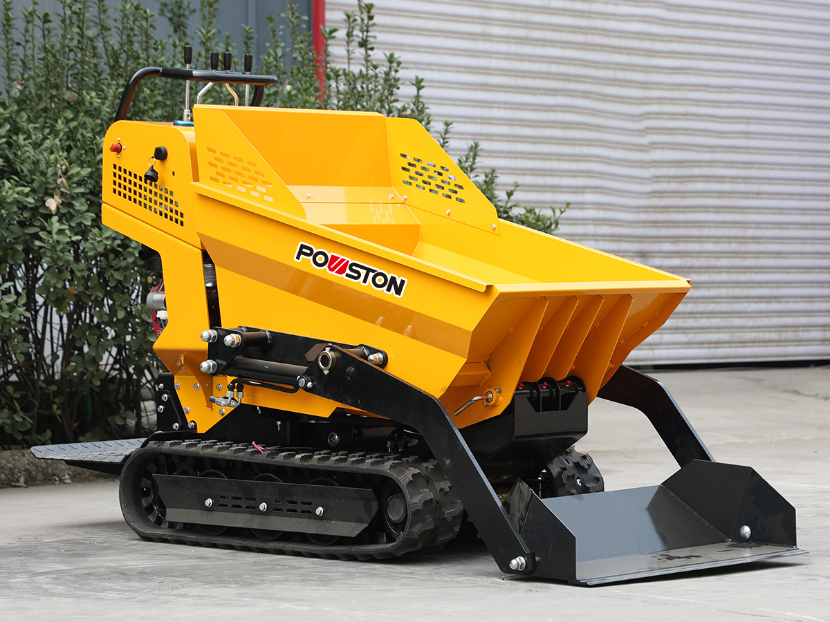 Micro Tracked Dumper – Compact Power and Precision for Confined Site Operations