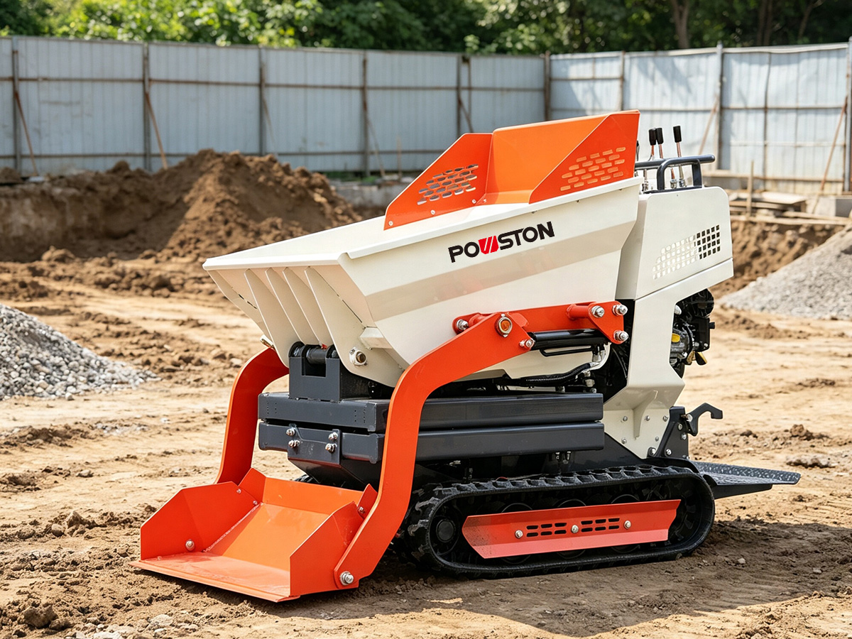Dumper Small – Compact Dumpers for Efficient Material Handling by Powston