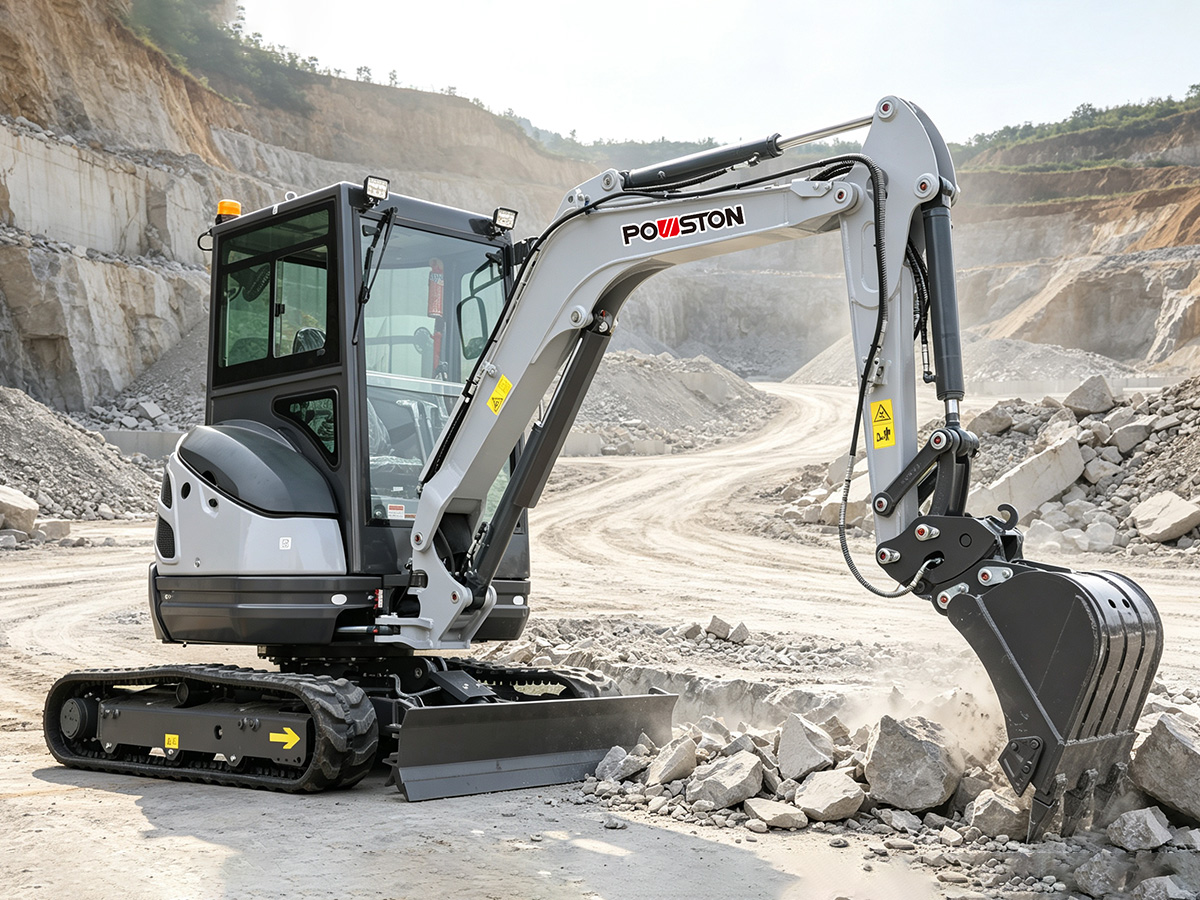 High-Performance Micro Mini Excavator | Compact Power for Confined Spaces