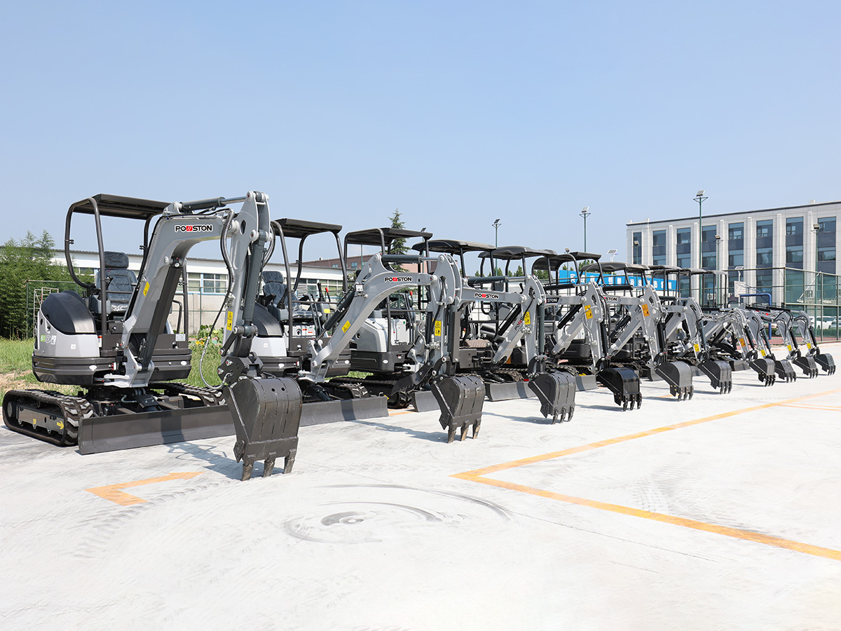 Small Mini Excavator Factory | Shandong Powston Machinery | Quality Compact Excavators