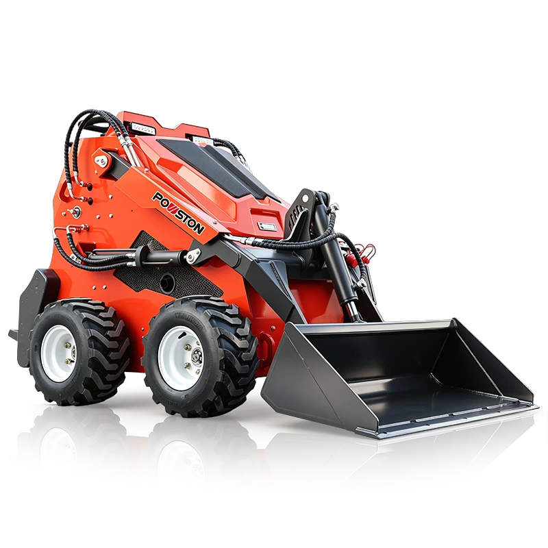 Cargador compacto de dirección integral sobre ruedas PL-480H