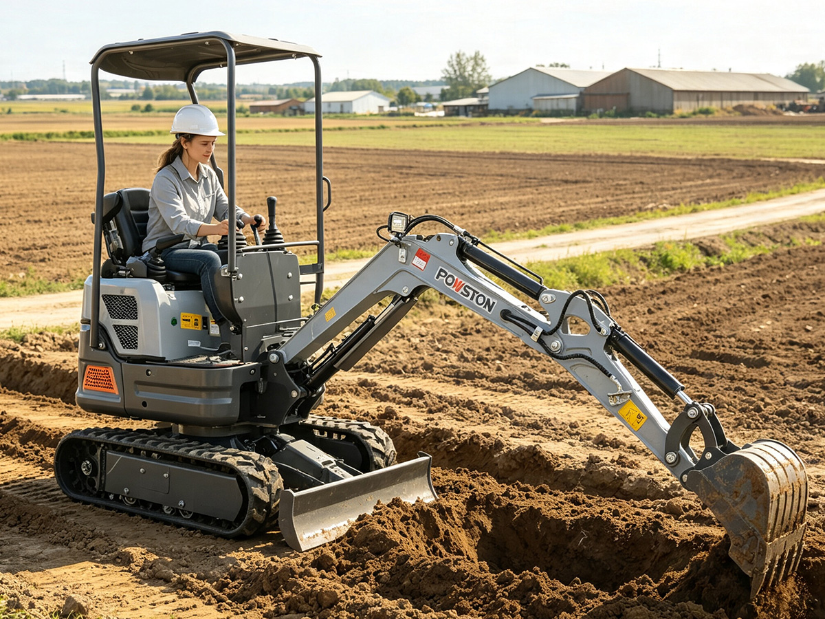 Mini Excavator 1 Ton: Compact Power for Global Construction
