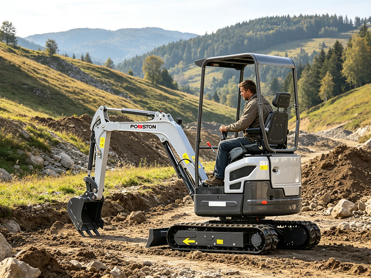 Innovative Zero-Tail-Swing Design for Unrivaled Maneuverability