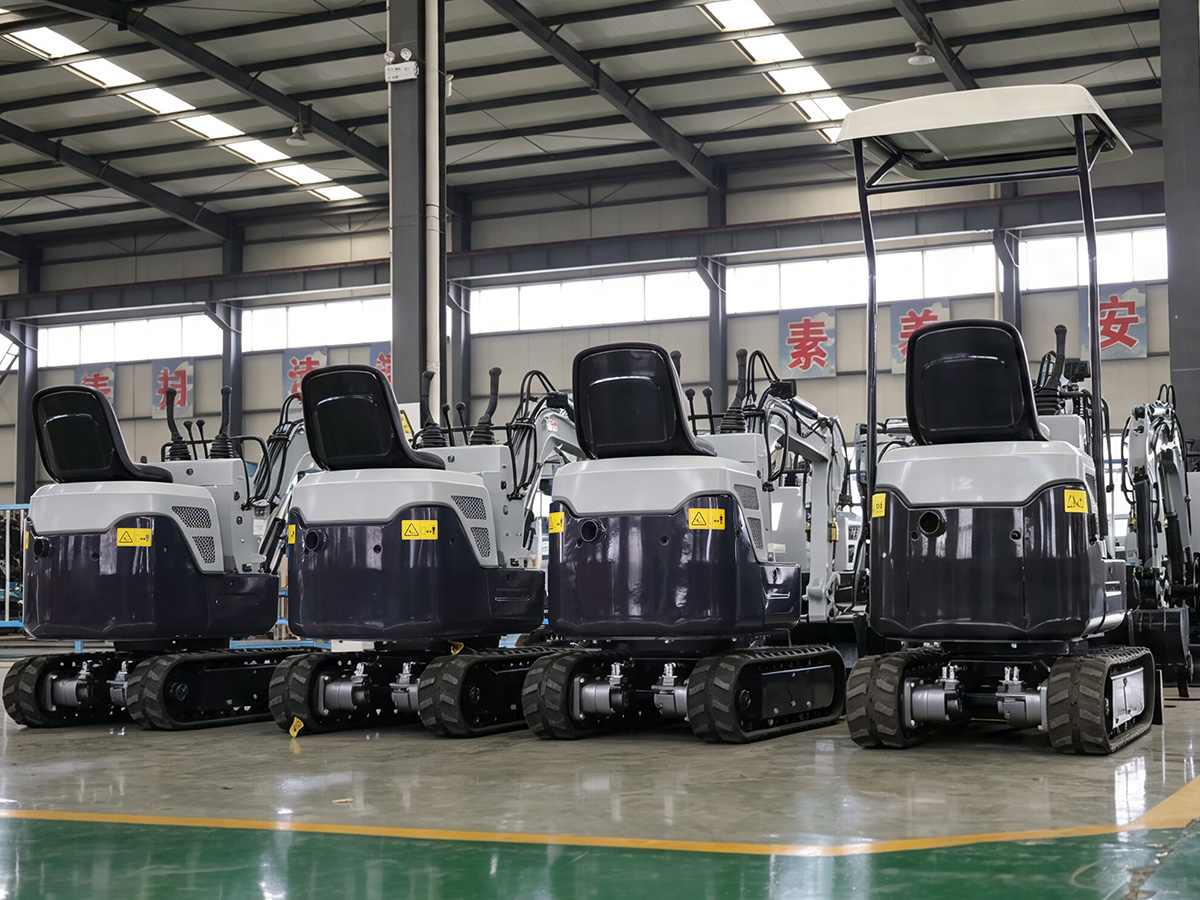 1 Ton Mini Digger: Compact Power for Global Construction Excellence