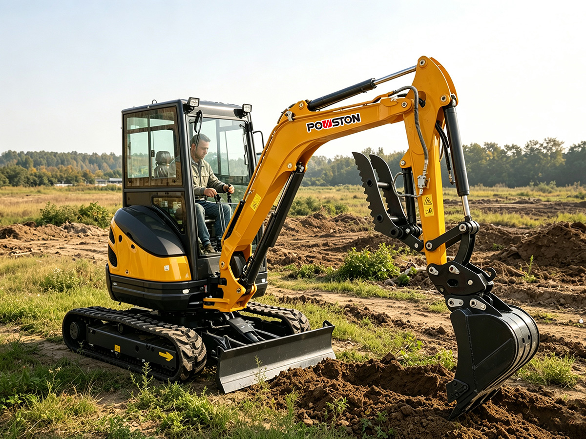 Compact Excavator Sales | High-Performance Mini Excavators by Powston
