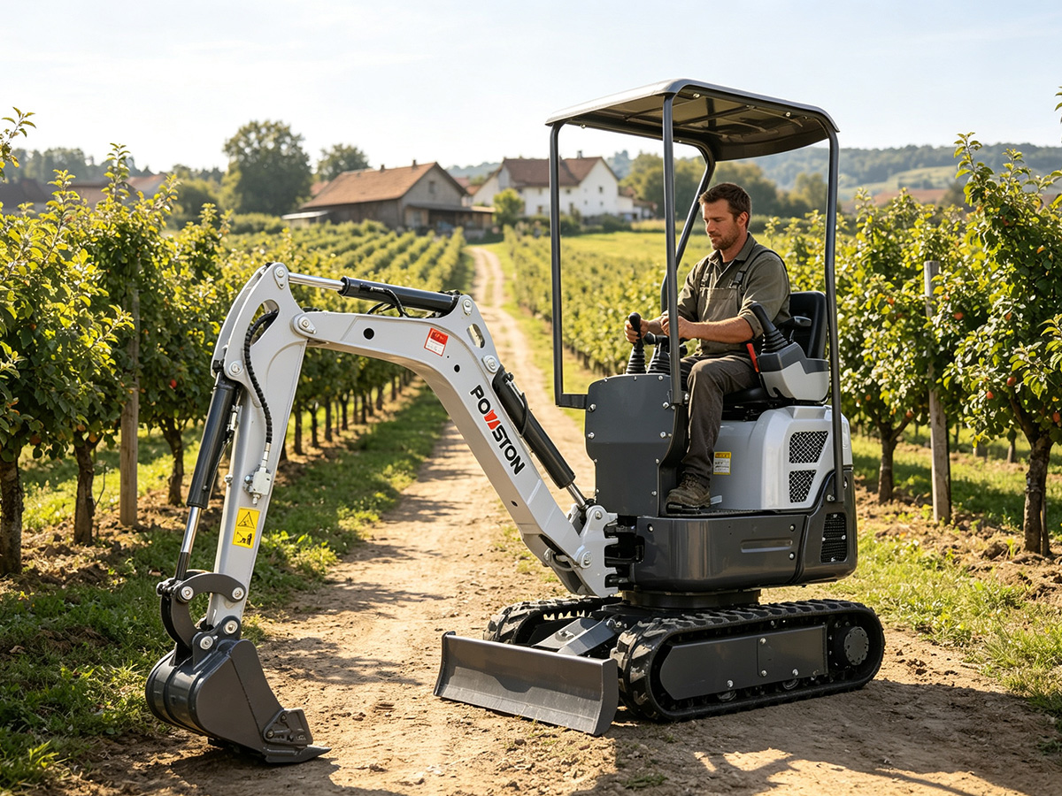 Competitive Compact Excavator Price – Quality Assured by Powston