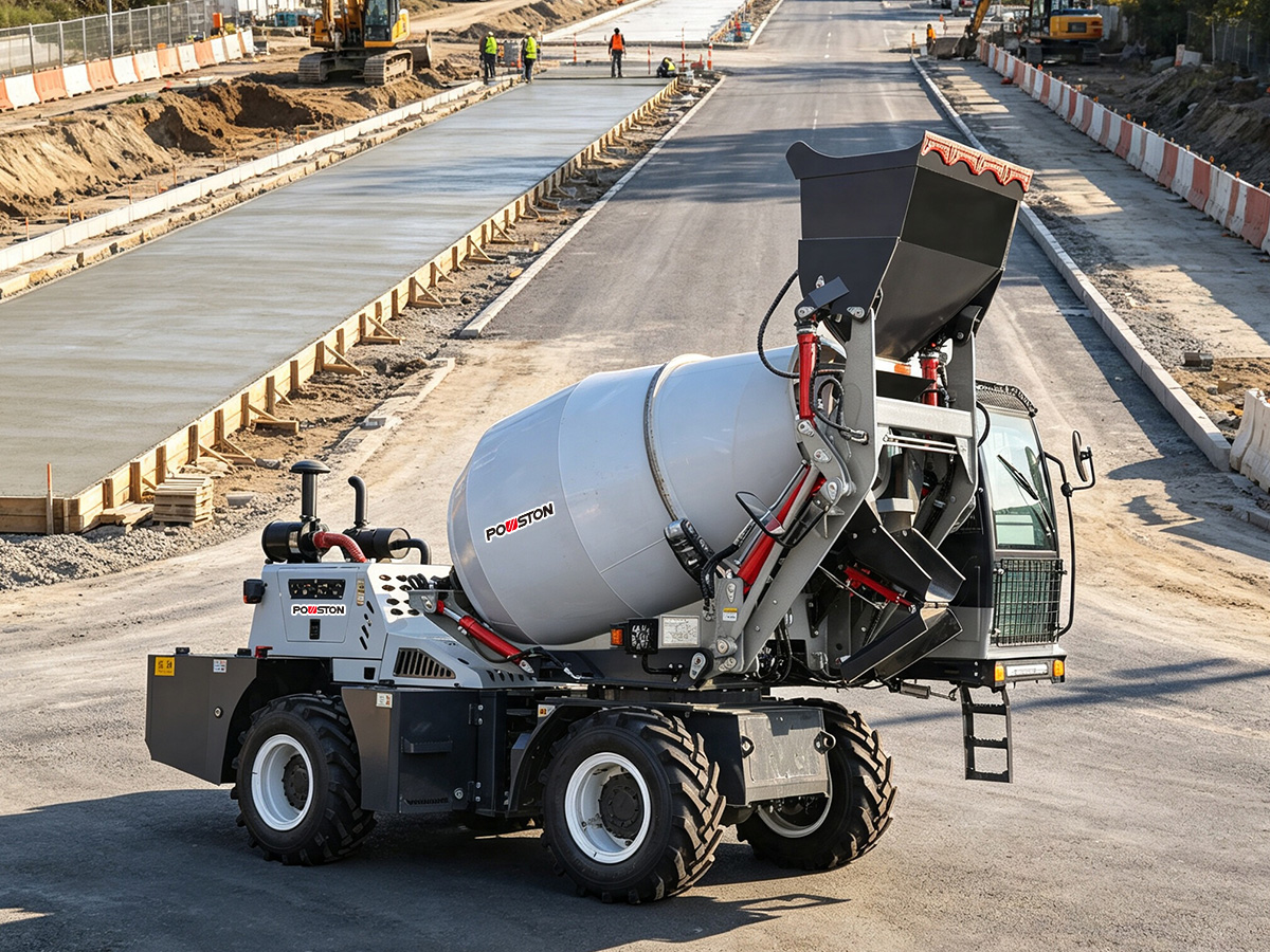 Advanced Intelligent Manufacturing Ensures Superior Concrete Lorry Mixer Quality