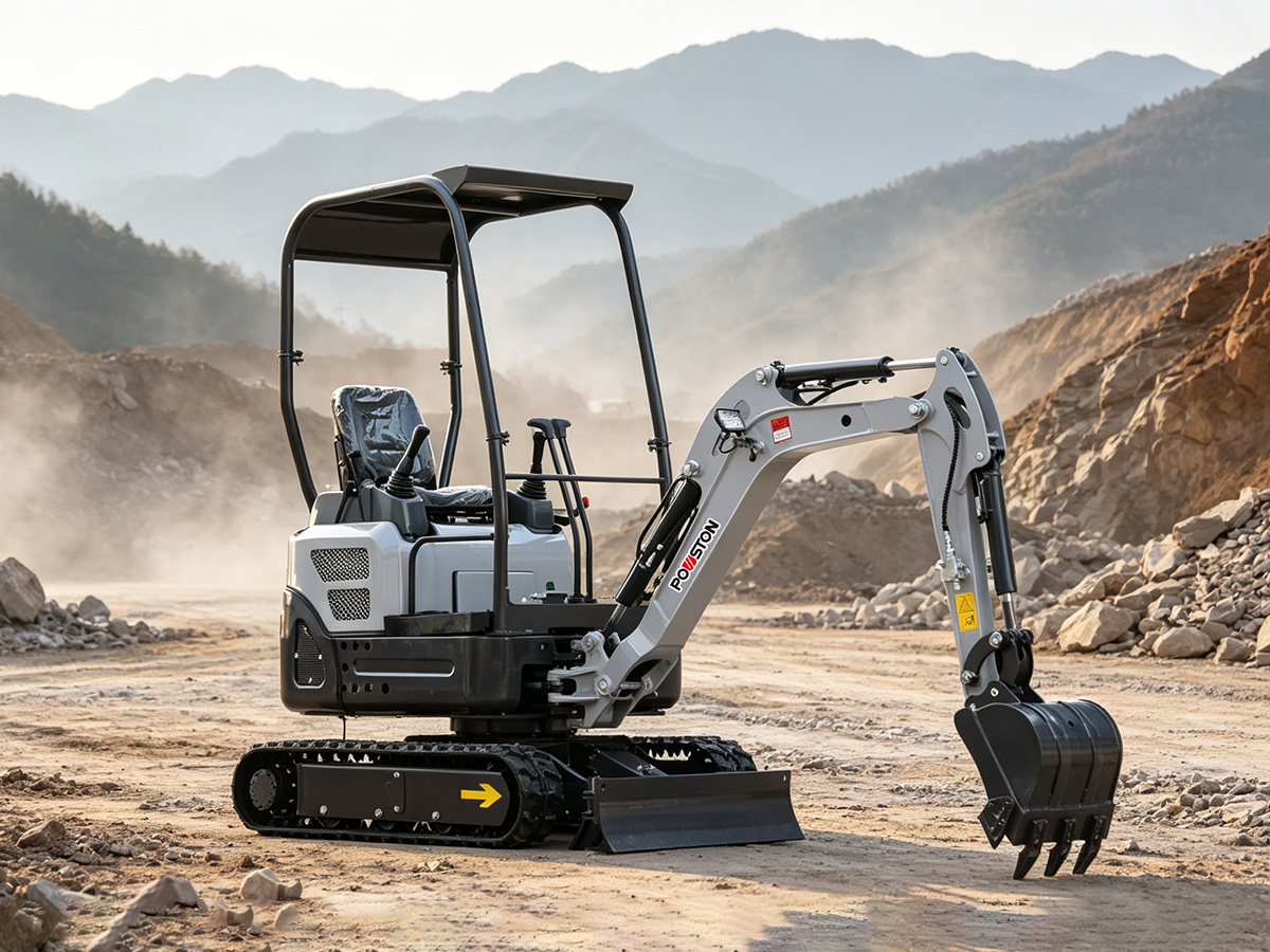 Fournisseur leader d’usines de mini-excavatrices | Shandong Powston Machinery