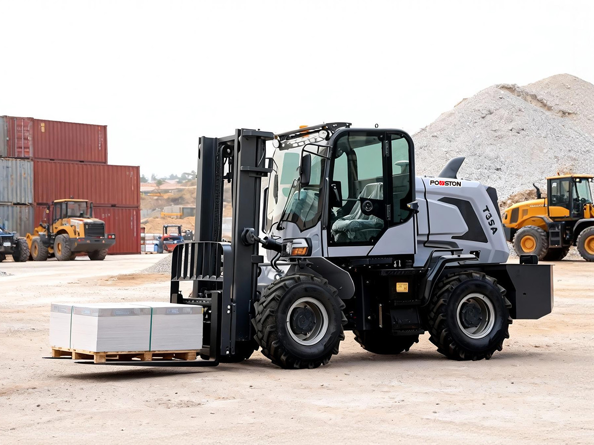 Rugged Offroad Forklift Solutions by Powston Machinery