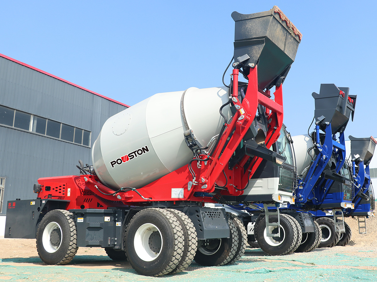 Advanced Truck Mounted Concrete Mixer for Efficient Construction