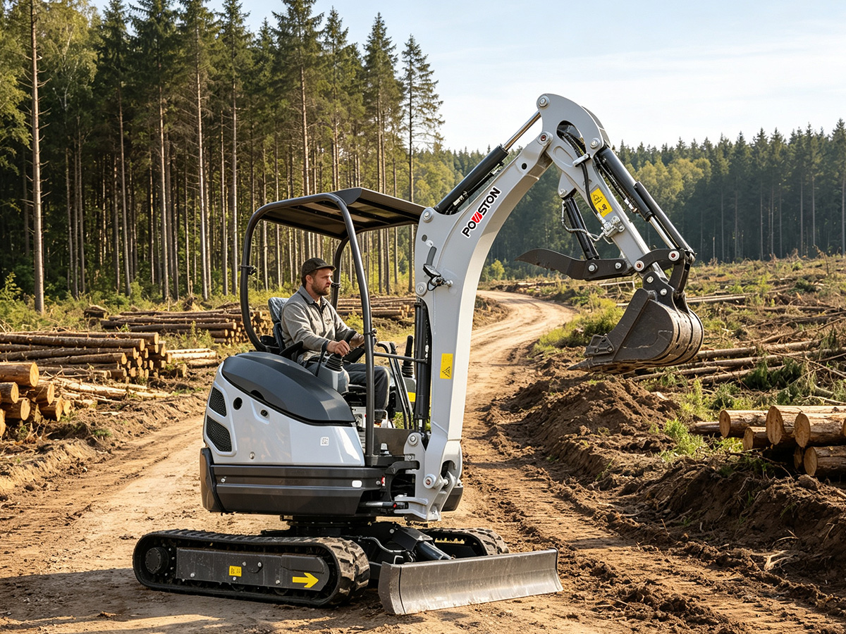 High-Performance Mini Trackhoe for Sale – Compact Power for Global Construction