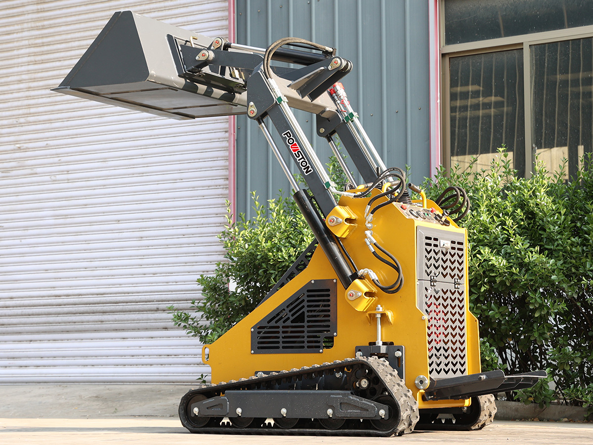 Tracked Undercarriage for Superior Traction and Low Ground Impact