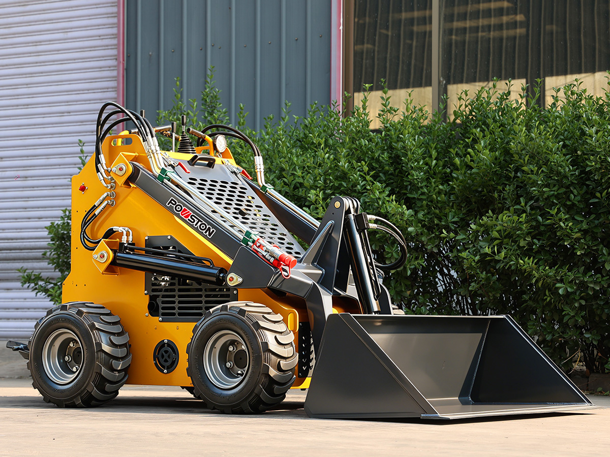 High-Performance Wheeled Skid Steer for Global Construction & Agriculture