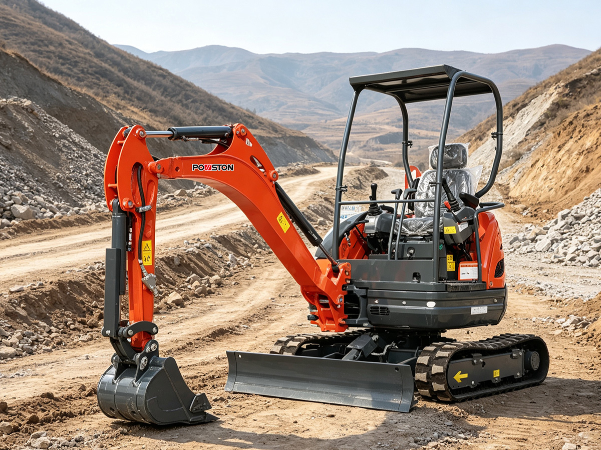 OEM Mini Excavator Factory | Shandong Powston Machinery – Custom Solutions