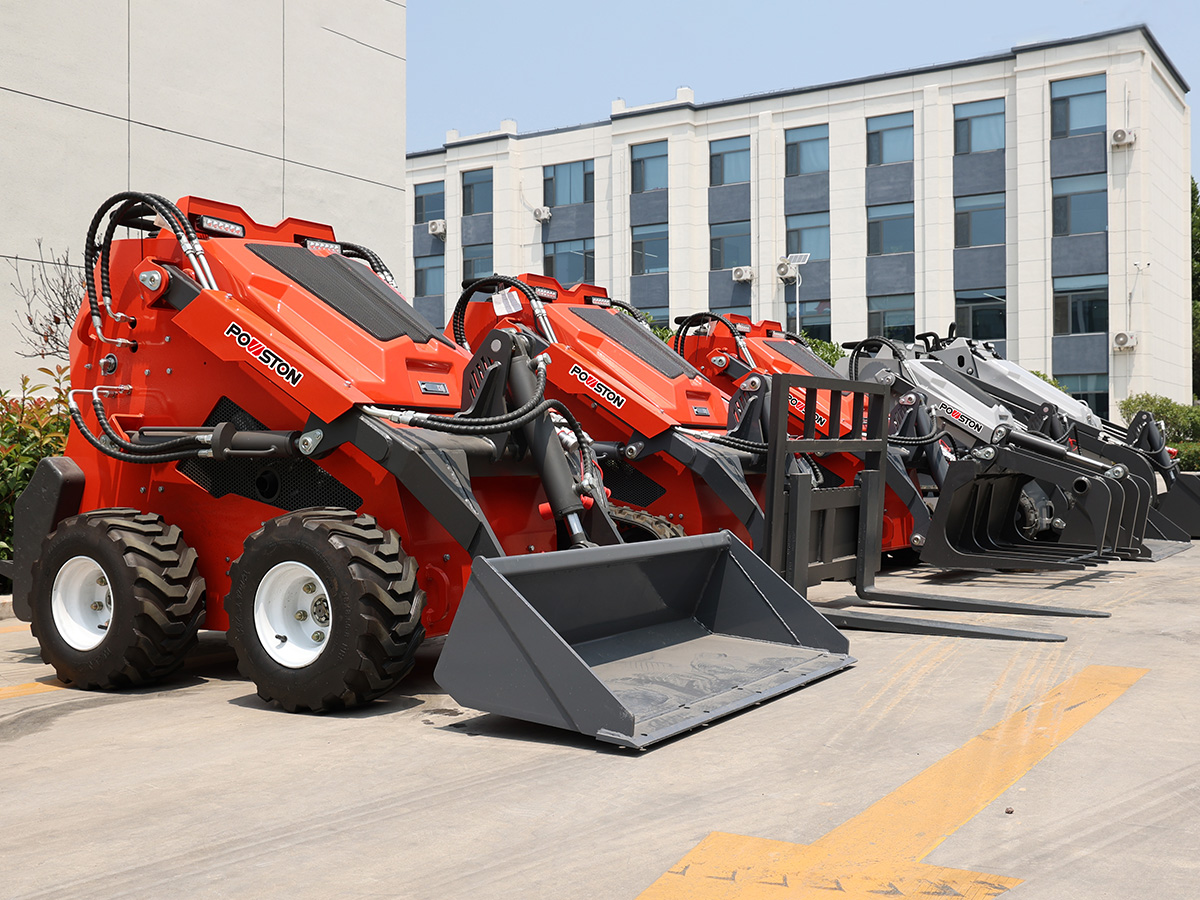 High-Performance Wheel Skid Steer Loader for Global Construction and Agriculture