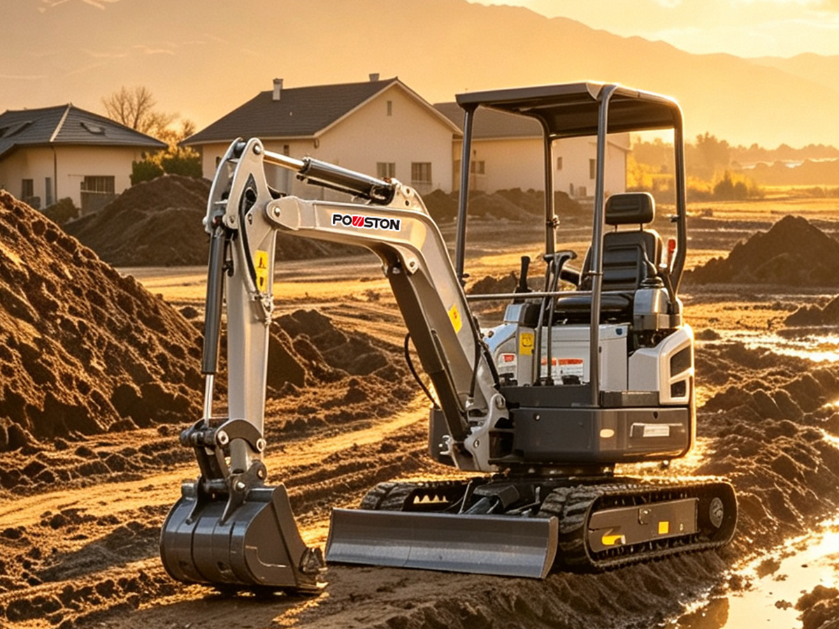 Mini Excavator Factory Price: Direct from Powston’s Advanced Production Lines