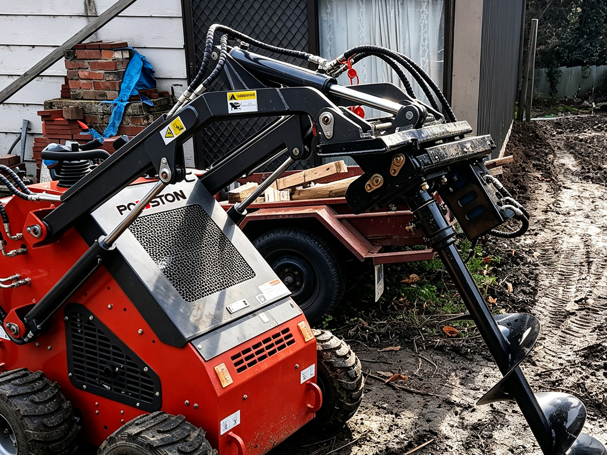 High-Performance Tracked Skid Loader for Global Construction and Agriculture