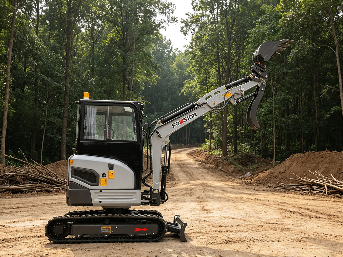 Mini Digger China: Compact Powerhouse for Global Construction | Powston Machinery