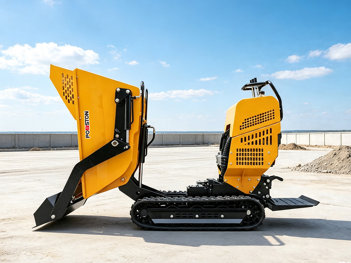 Gasoline Mini Dumper – Compact Power for Global Construction & Agriculture