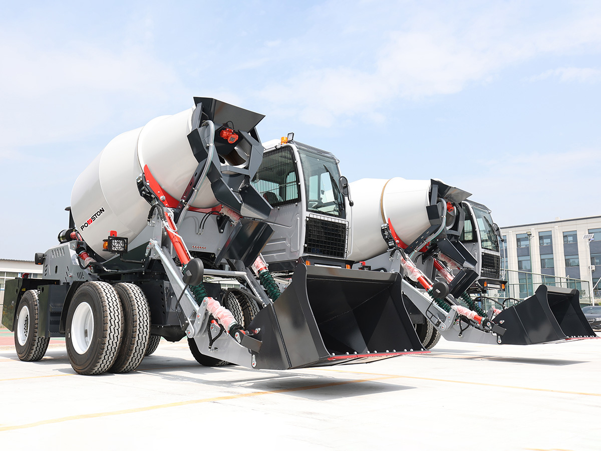 High-Efficiency Concrete Mixer Machine Truck for Global Construction Projects