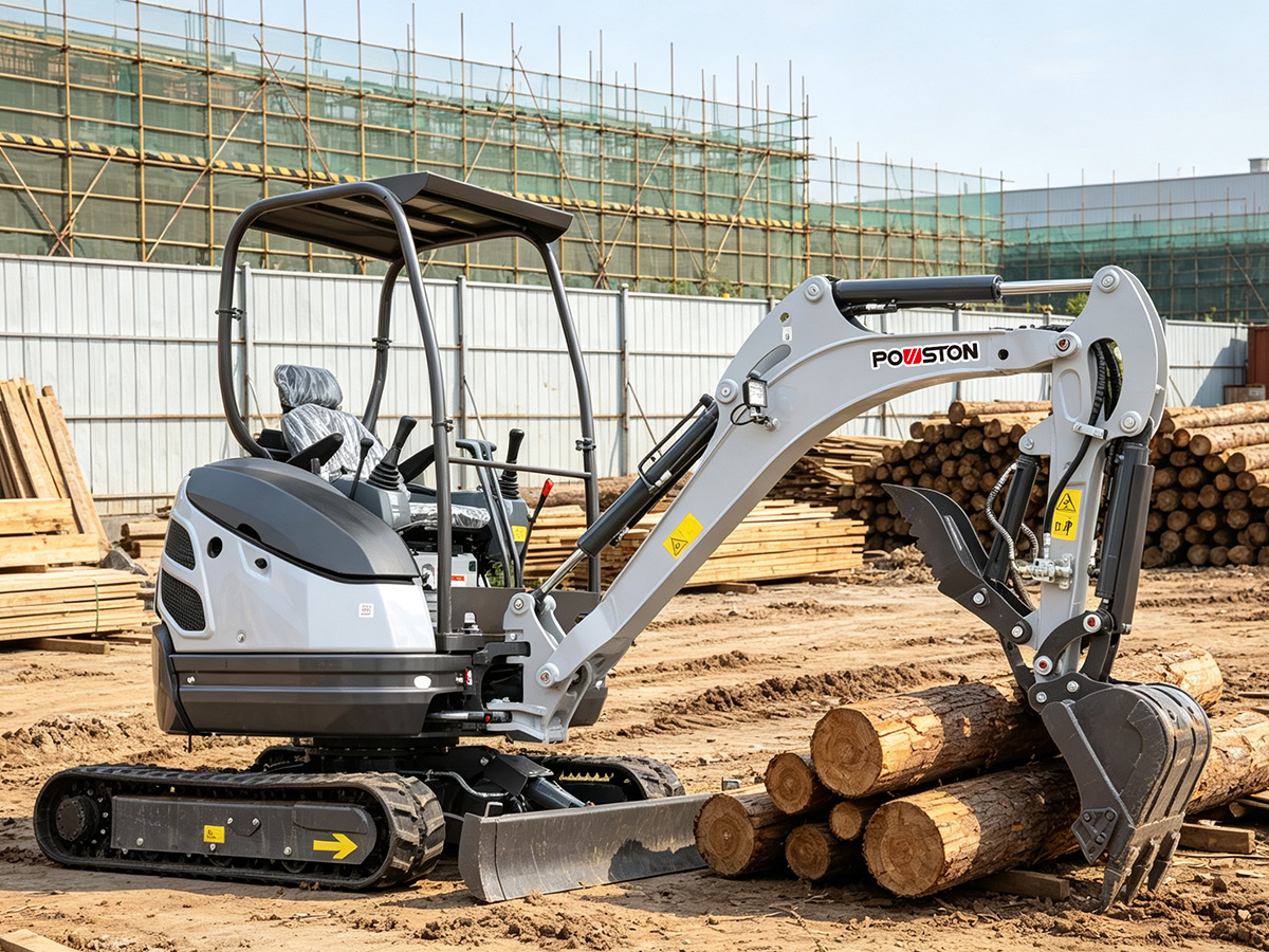 Electric Mini Excavator | Zero-Emission Compact Digging Solutions