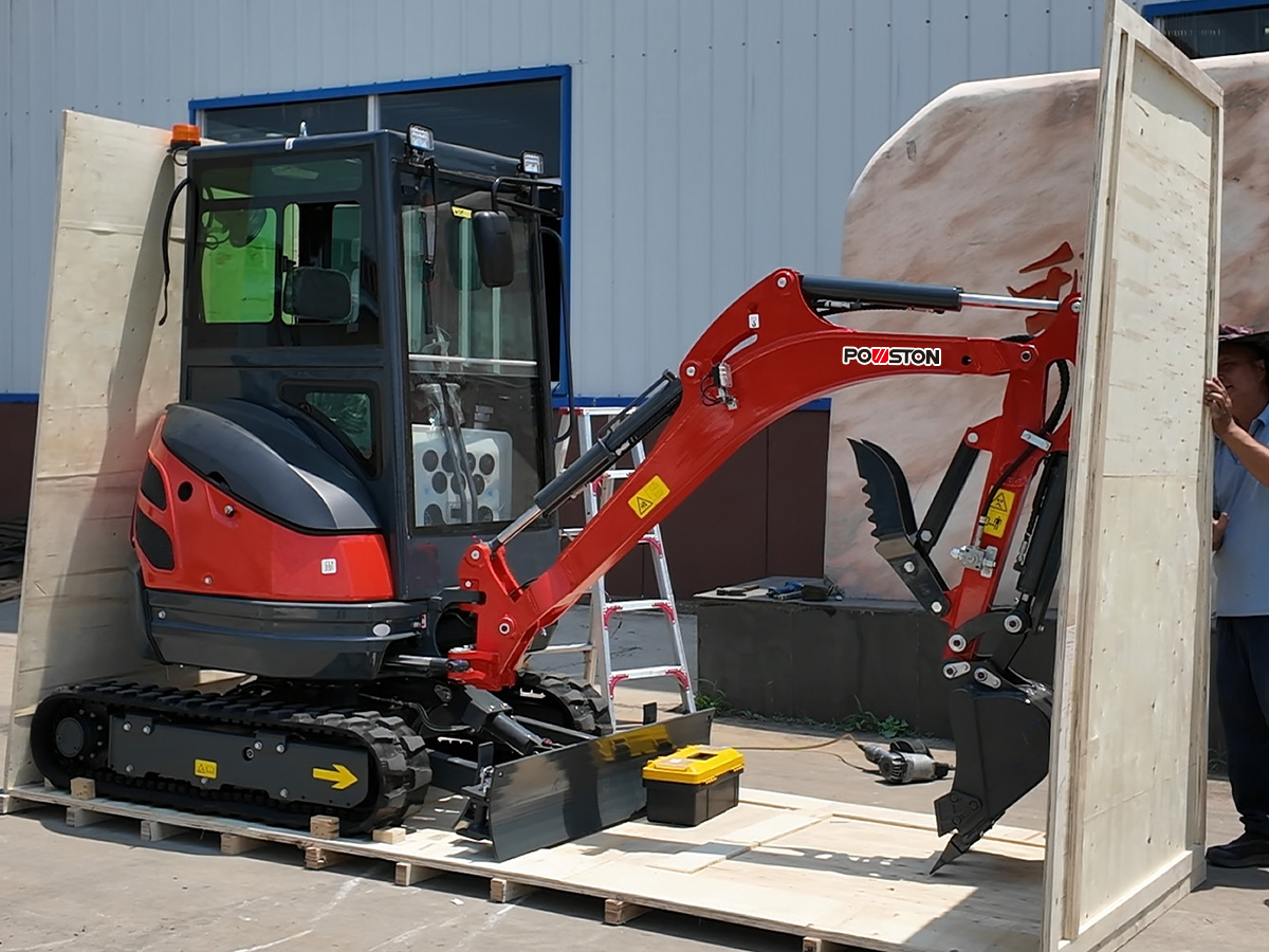 Mini Crawler Excavator | High-Performance Compact Excavator by Powston