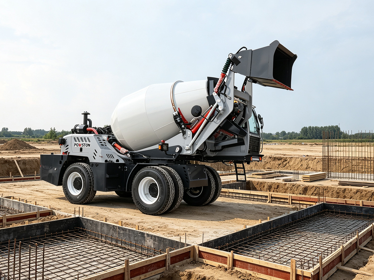 High-Performance Construction Mixer for Global Projects | Powston Machinery