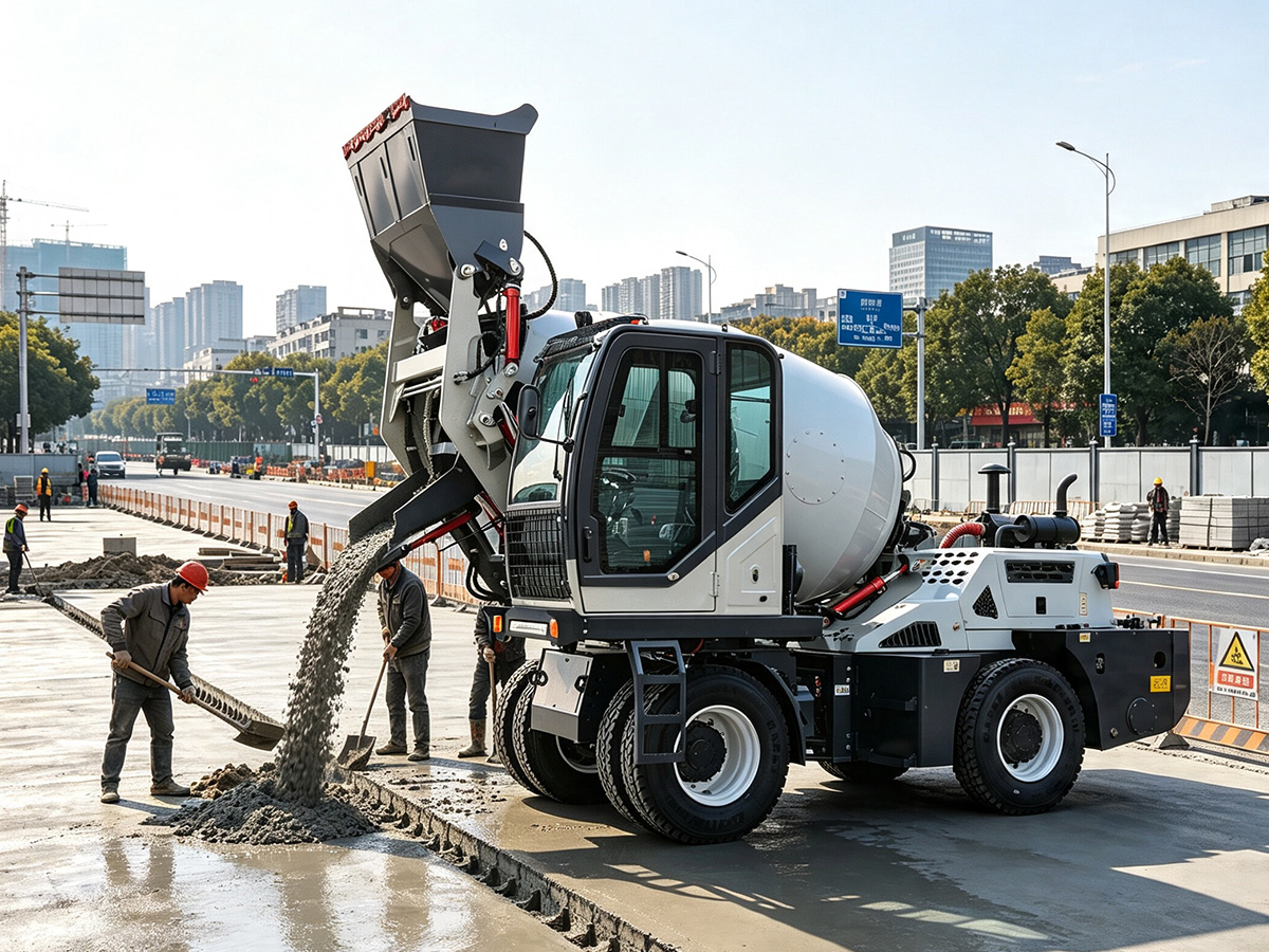 Global Service Network Provides Unmatched Support for Your Concrete Lorry Mixer