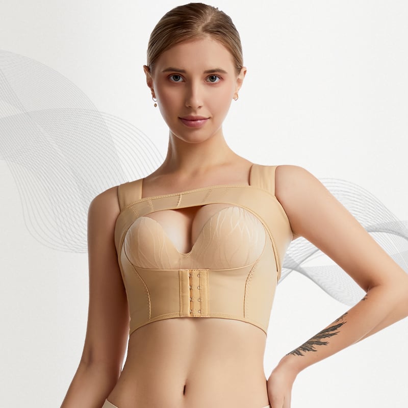 Wholesale Post-Augmentation Bra Vest with Detachable Implant Stabilizer Band – Stage 1 & 2 (AL8220)