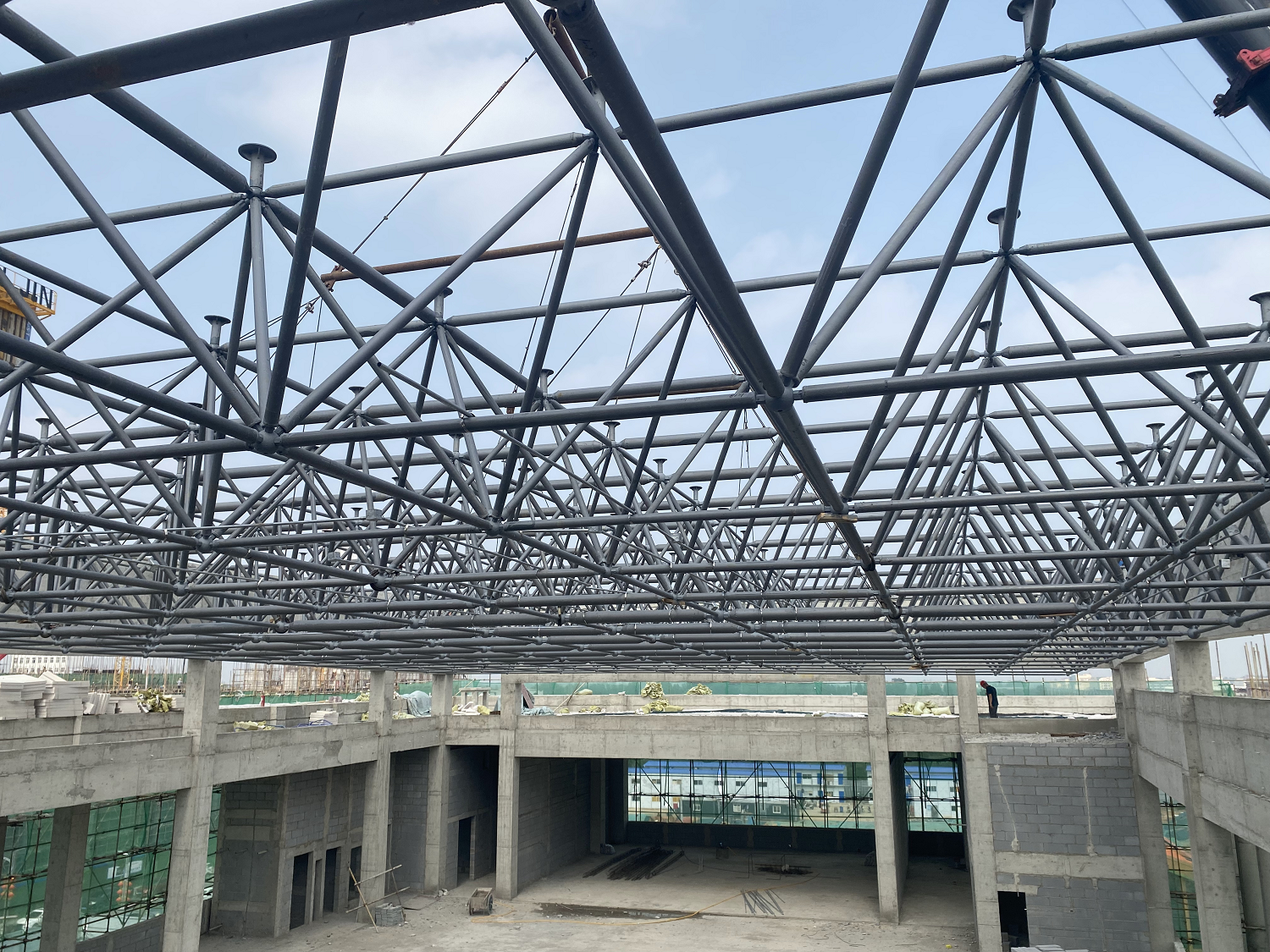 Steel Space Frame Roof Introduction manufacture